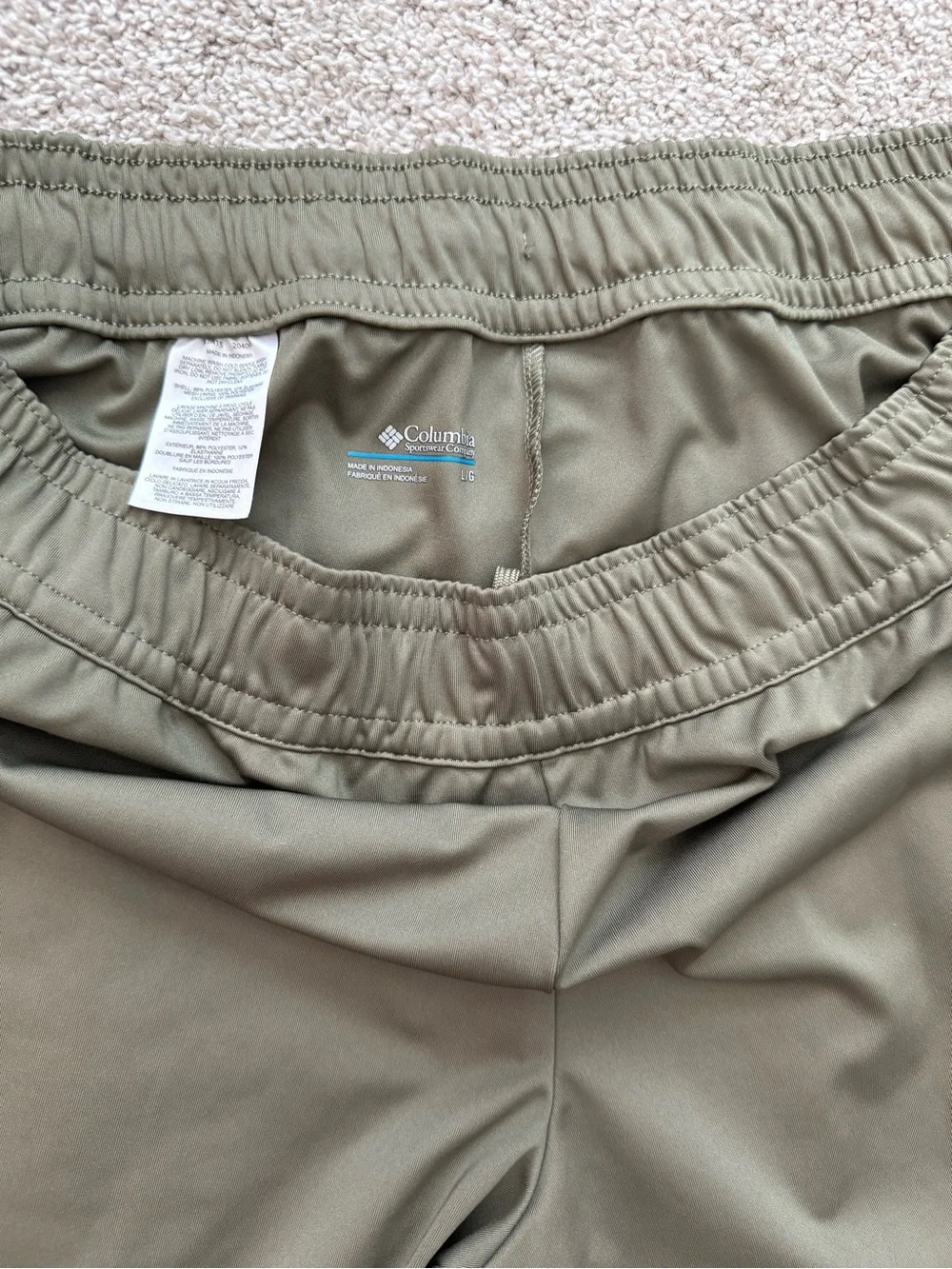 Olive Green Columbia Active Pants